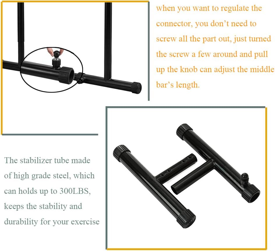 Dip Station Functional Heavy Duty Dip Stands Fitness Workout Dip Bar Station Stabilizer Parallette Push up Stand