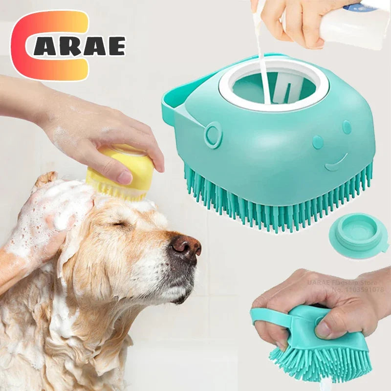 Pet Shampoo Massage Brush